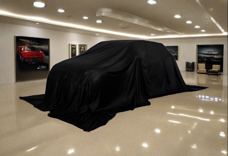 Black_silk_car_reveal ##Silk Car Cover## ##Car Reveal## ##Car Cover Cloth##