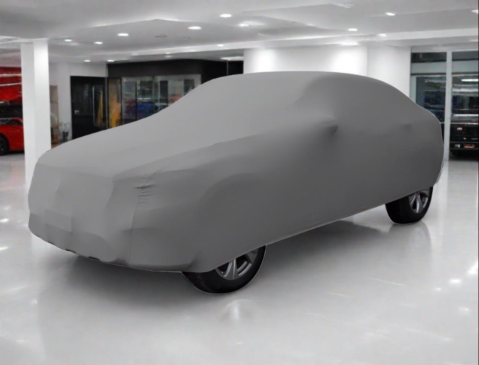Grey_indoor_car_cover_SUV ##carcover## ##bespokecarcover## ##outdoorcarcover##