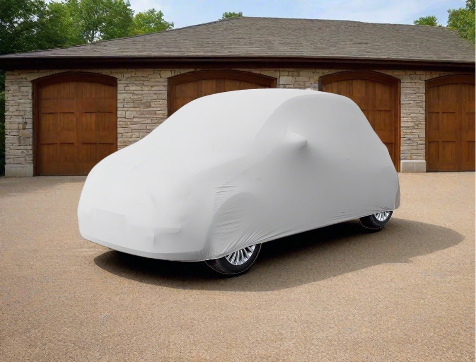 city_car_indoor_car_cover_in_white ##carcover## ##Vehiclecover## ##Premiumcarcover## ##Interiorcarcover##