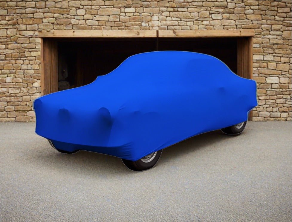 indoor_car_cover_in_blue ##carcover## ##bespokecarcover## ##premiumcarcover## ##vehiclecover##